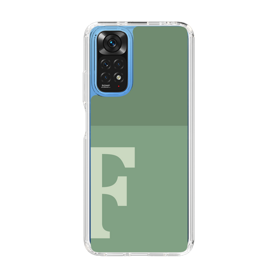 Slim Protection Case［ Original - initial two tone - F green ］