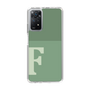 Slim Protection Case［ Original - initial two tone - F green ］