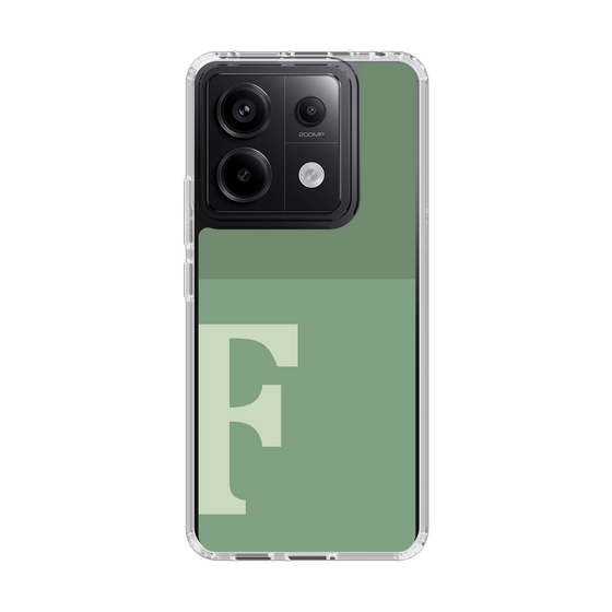 Slim Protection Case［ Original - initial two tone - F green ］