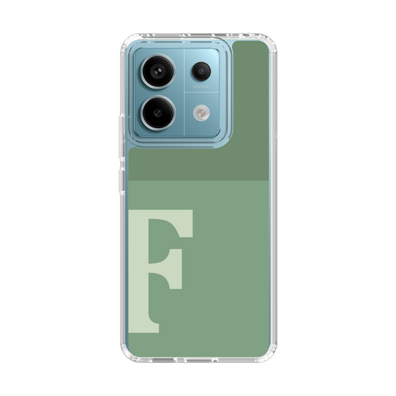 Slim Protection Case［ Original - initial two tone - F green ］