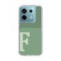 Slim Protection Case［ Original - initial two tone - F green ］