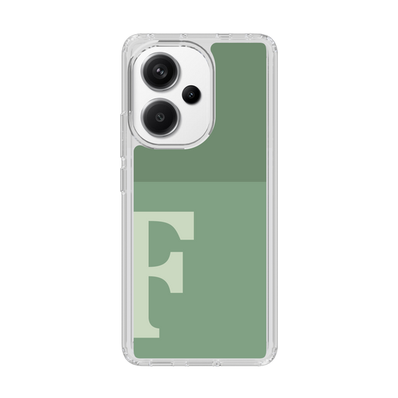 Slim Protection Case［ Original - initial two tone - F green ］