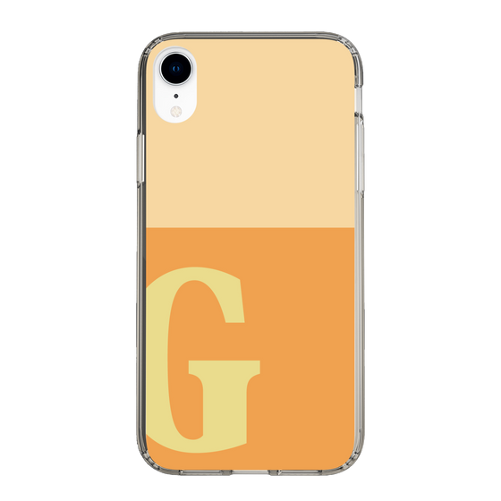 Slim Protection Case［ Original - initial two tone - G orange ］