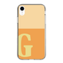 Slim Protection Case［ Original - initial two tone - G orange ］