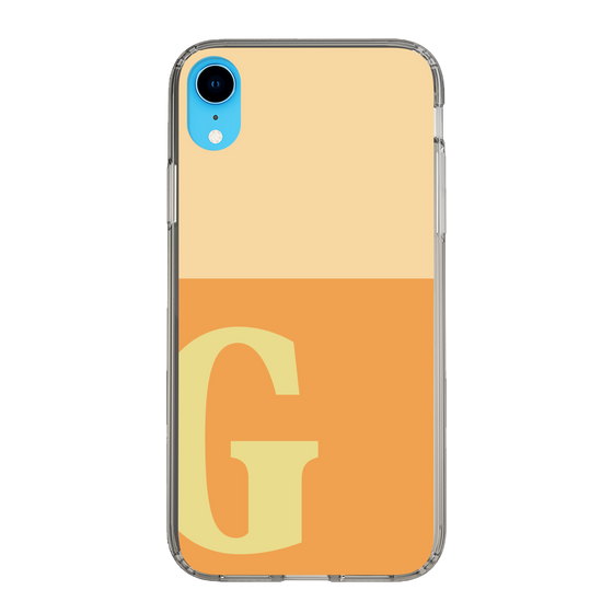 Slim Protection Case［ Original - initial two tone - G orange ］
