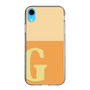 Slim Protection Case［ Original - initial two tone - G orange ］