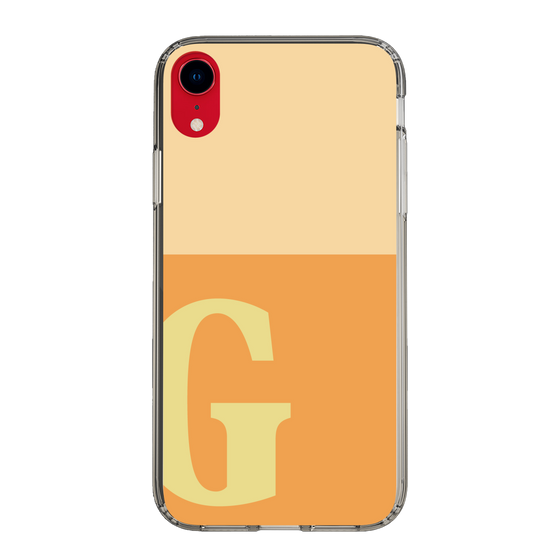 Slim Protection Case［ Original - initial two tone - G orange ］