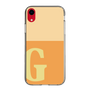 Slim Protection Case［ Original - initial two tone - G orange ］
