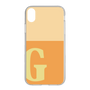 Slim Protection Case［ Original - initial two tone - G orange ］