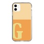 Slim Protection Case［ Original - initial two tone - G orange ］