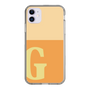 Slim Protection Case［ Original - initial two tone - G orange ］