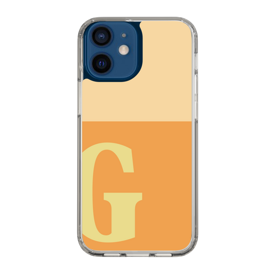 Slim Protection Case［ Original - initial two tone - G orange ］