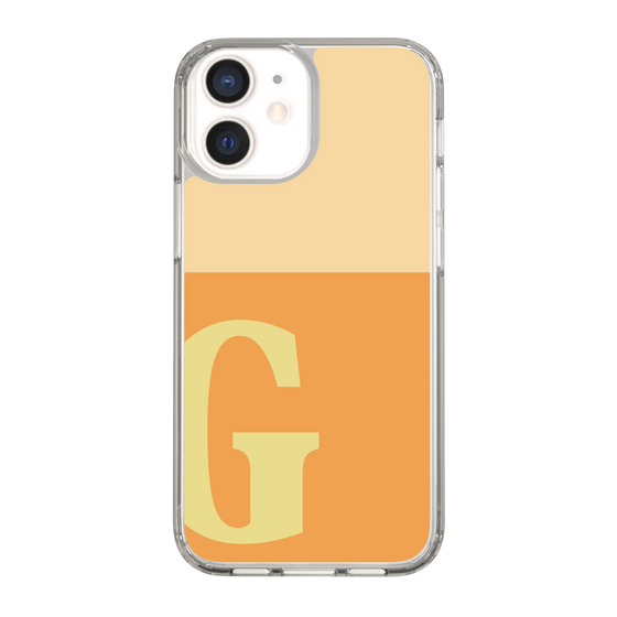 Slim Protection Case［ Original - initial two tone - G orange ］
