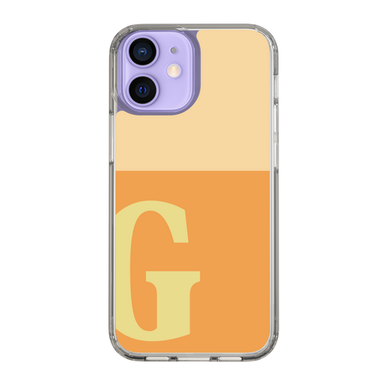 Slim Protection Case［ Original - initial two tone - G orange ］