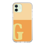 Slim Protection Case［ Original - initial two tone - G orange ］