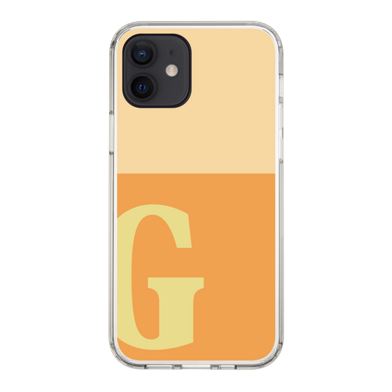 Slim Protection Case［ Original - initial two tone - G orange ］
