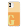 Slim Protection Case［ Original - initial two tone - G orange ］