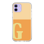 Slim Protection Case［ Original - initial two tone - G orange ］