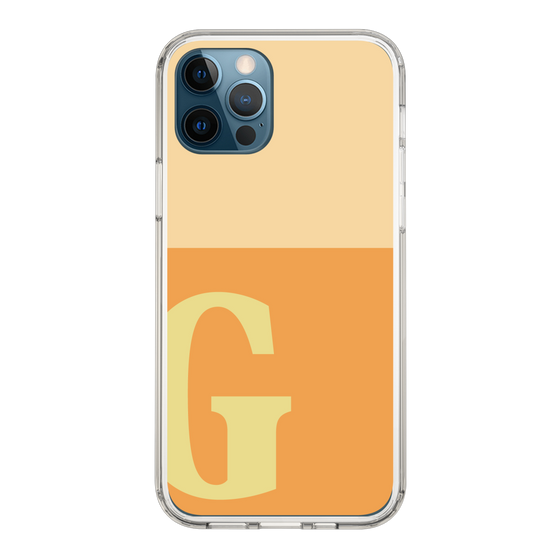 Slim Protection Case［ Original - initial two tone - G orange ］
