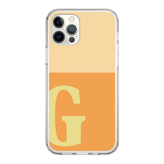 Slim Protection Case［ Original - initial two tone - G orange ］