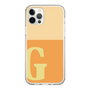 Slim Protection Case［ Original - initial two tone - G orange ］