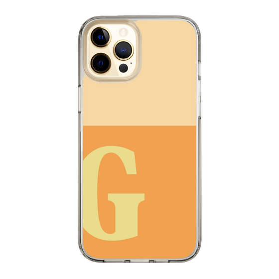 Slim Protection Case［ Original - initial two tone - G orange ］