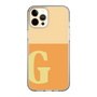 Slim Protection Case［ Original - initial two tone - G orange ］