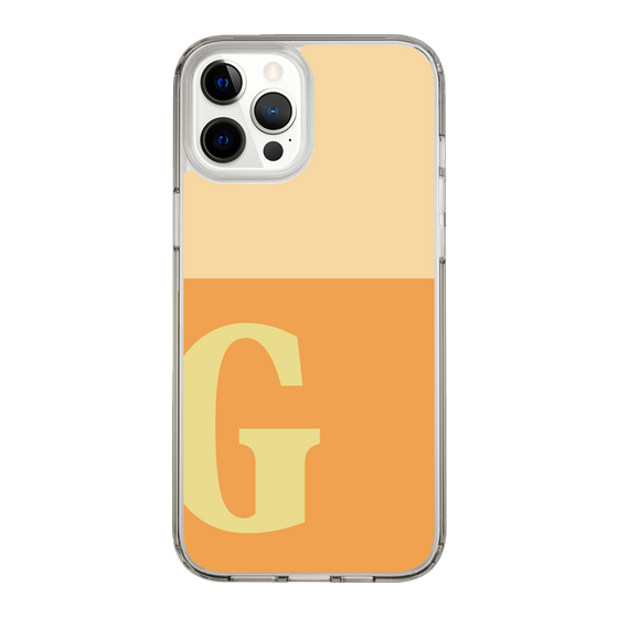 Slim Protection Case［ Original - initial two tone - G orange ］