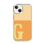 Slim Protection Case［ Original - initial two tone - G orange ］