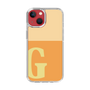 Slim Protection Case［ Original - initial two tone - G orange ］