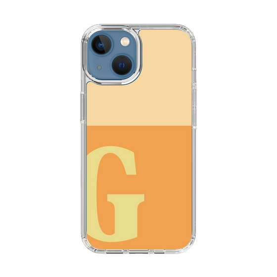 Slim Protection Case［ Original - initial two tone - G orange ］