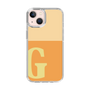 Slim Protection Case［ Original - initial two tone - G orange ］