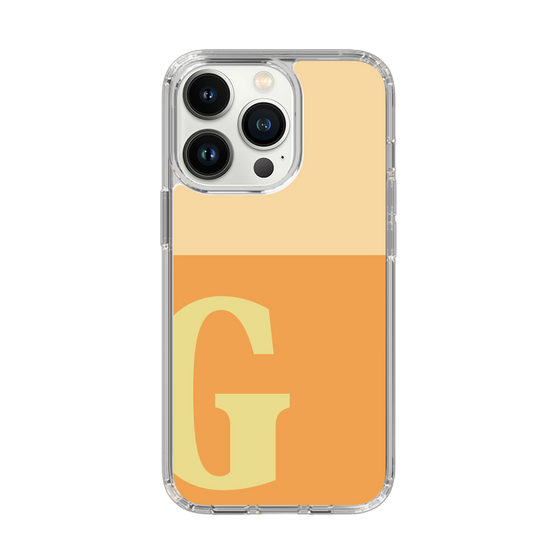 Slim Protection Case［ Original - initial two tone - G orange ］