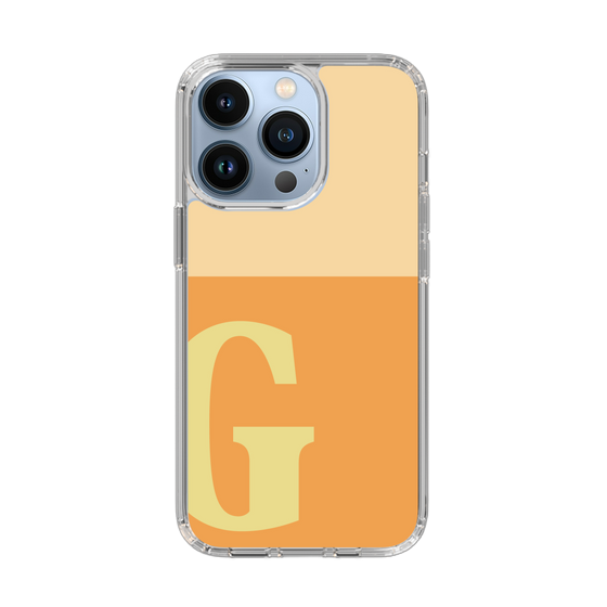 Slim Protection Case［ Original - initial two tone - G orange ］