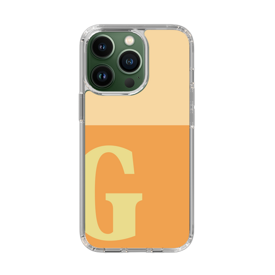 Slim Protection Case［ Original - initial two tone - G orange ］