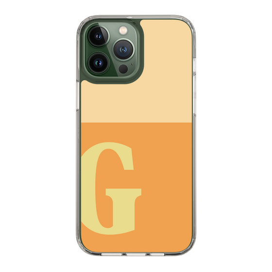 Slim Protection Case［ Original - initial two tone - G orange ］