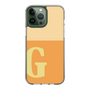 Slim Protection Case［ Original - initial two tone - G orange ］