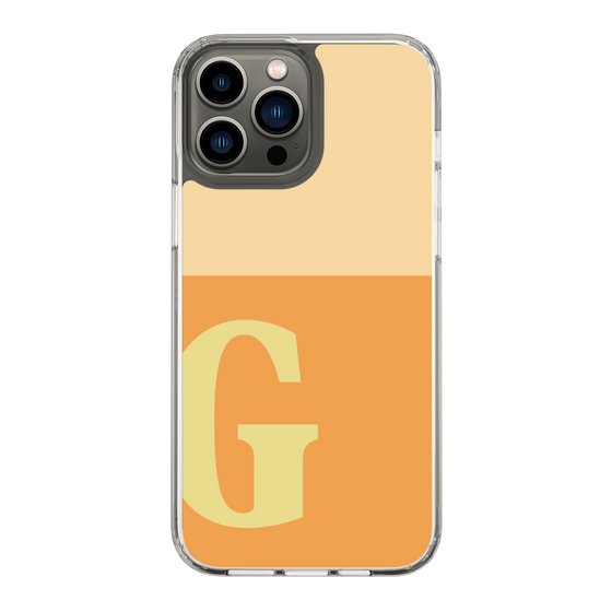 Slim Protection Case［ Original - initial two tone - G orange ］