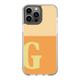 Slim Protection Case［ Original - initial two tone - G orange ］