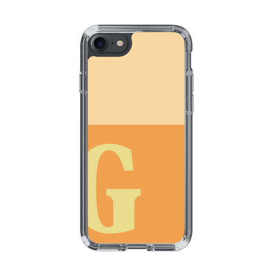 Slim Protection Case［ Original - initial two tone - G orange ］