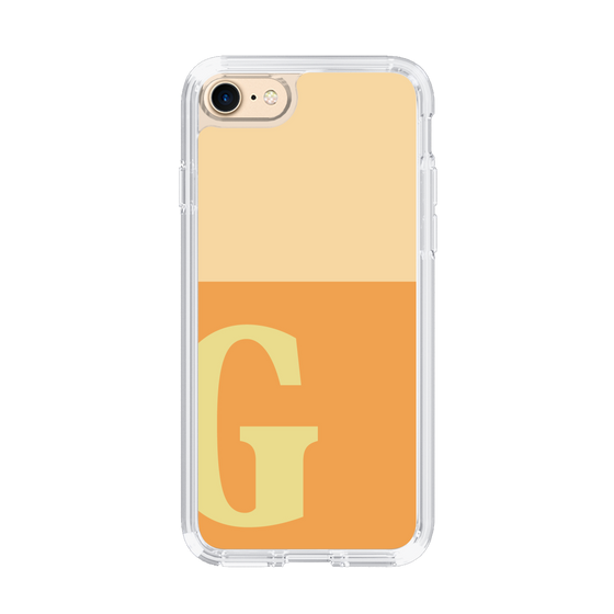 Slim Protection Case［ Original - initial two tone - G orange ］