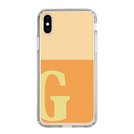 Slim Protection Case［ Original - initial two tone - G orange ］