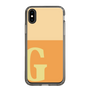 Slim Protection Case［ Original - initial two tone - G orange ］