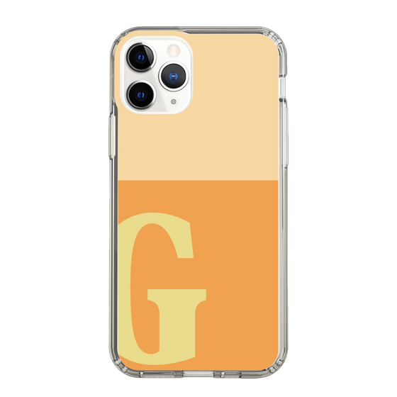 Slim Protection Case［ Original - initial two tone - G orange ］