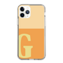 Slim Protection Case［ Original - initial two tone - G orange ］