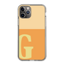 Slim Protection Case［ Original - initial two tone - G orange ］