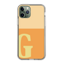 Slim Protection Case［ Original - initial two tone - G orange ］
