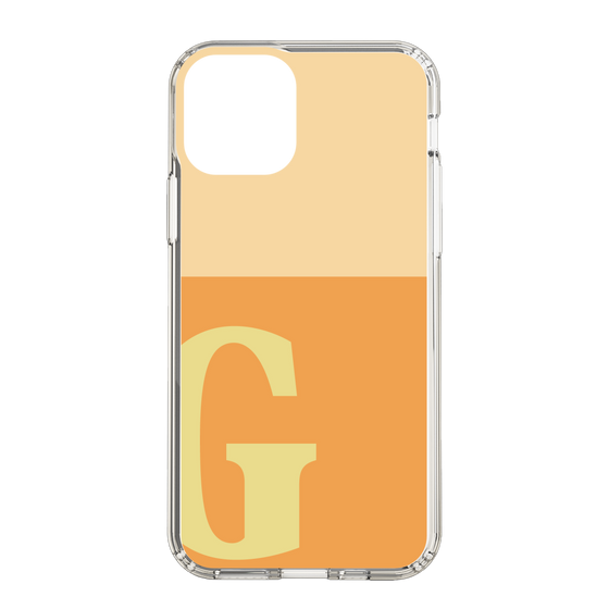 Slim Protection Case［ Original - initial two tone - G orange ］