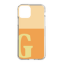 Slim Protection Case［ Original - initial two tone - G orange ］