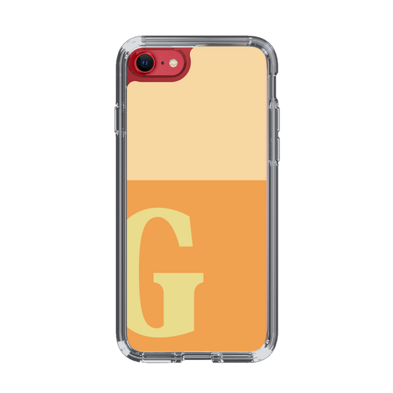 Slim Protection Case［ Original - initial two tone - G orange ］